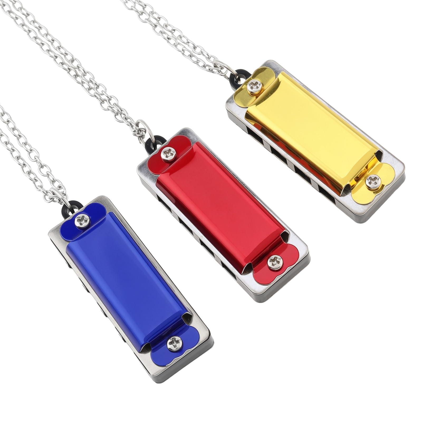 Amazon.com: OriGlam 3pcs Mini Swan Harmonica Key of C, 4 Holes 8